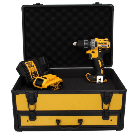 Perceuse-visseuse sans fil DeWalt DCD 791 P1 TX 18 V 70 Nm sans balais + 1x batterie 5,0 Ah + chargeur + coffret TX