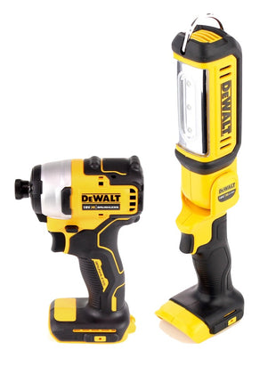 DeWalt DCD 791 P1 TX perceuse-visseuse sans fil 18 V 70 Nm sans balais + lampe à batterie DCL 050 18 V + 1 batterie 5,0 Ah + chargeur + coffret TX