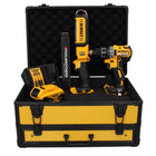 DeWalt DCD 791 P1 TX Akku Bohrschrauber 18 V 70 Nm Brushless + DCL 050 Akku Lampe 18 V + 1x Akku 5,0 Ah + Ladegerät + Gliedermaßstab + TX Koffer