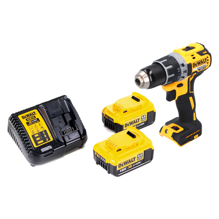DeWalt DCD 791 M2 Akku Bohrschrauber 18 V 70 Nm Brushless + 2x Akku 4,0 Ah + Ladegerät