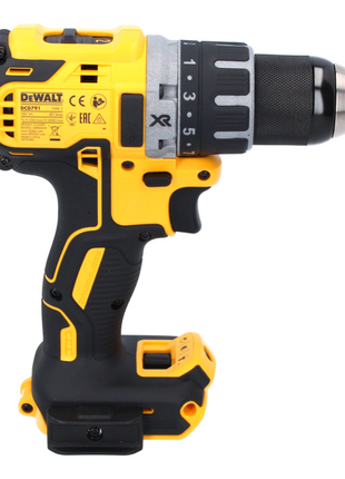 Taladro atornillador inalámbrico DeWalt DCD 791 P1 18 V 70 Nm sin escobillas + 1x batería 5,0 Ah + cargador