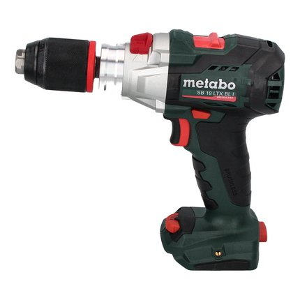 Metabo SB 18 LTX BL I Cordless Hammer Drill 130 Nm 18 V Brushless + 1x Battery 5.5 Ah + Charger + Bit Set 32 pcs.+ MetaBOX Case