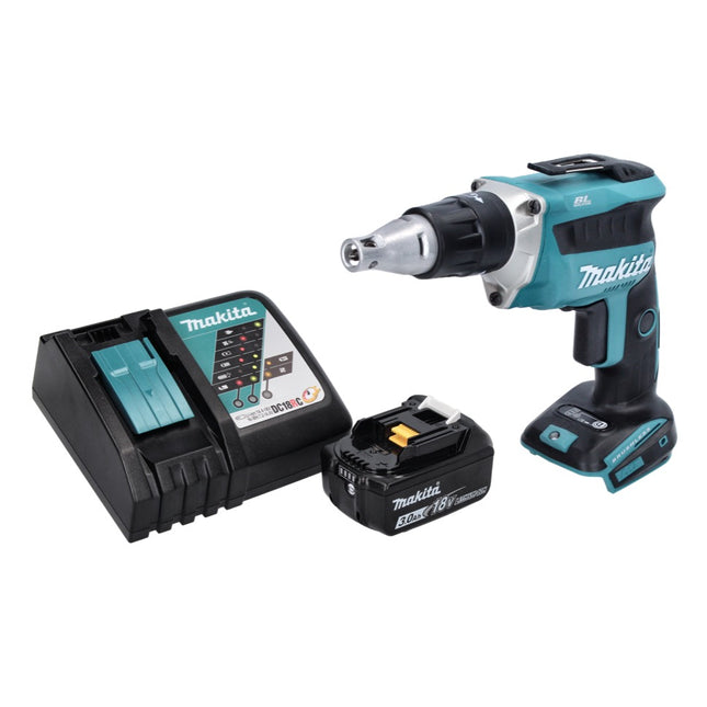 Makita DFS 452 RF1 Akku Schnellbauschrauber 18 V Brushless + 1x Akku 3,0 Ah + Ladegerät - Toolbrothers