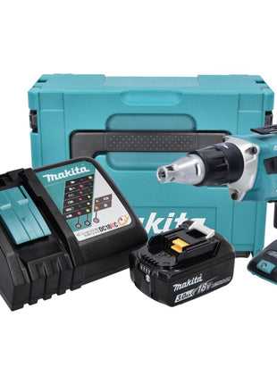 Makita DFS 452 RF1J Akku Schnellbauschrauber 18 V Brushless + 1x Akku 3,0 Ah + Ladegerät + Makpac - Toolbrothers