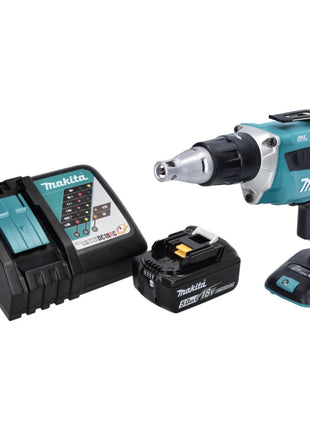 Makita DFS 452 RT1 Akku Schnellbauschrauber 18 V Brushless + 1x Akku 5,0 Ah + Ladegerät - Toolbrothers