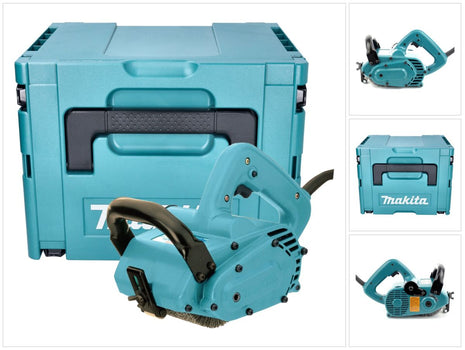 Makita 9741 J Szlifierka szczotkowa 860 W 3500 obr/min + Makpac