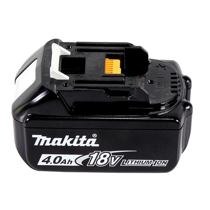 Taladro de percusión sin cable Makita DHP 458 M1J 18 V 91 Nm + 1x batería recargable 4,0 Ah + Makpac - sin cargador