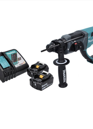 Makita DHR 202 RF marteau perforateur à batterie 18 V 2,0 J SDS Plus + 2x batteries 3,0 Ah + chargeur