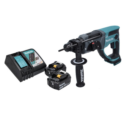 Trapano a batteria Makita DHR 202 RF 18 V 2,0 J SDS Plus + 2x batterie 3,0 Ah + caricabatterie