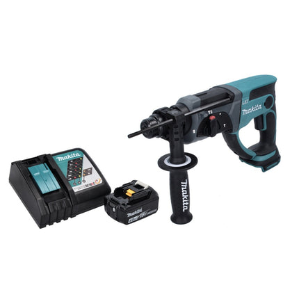 Makita DHR 202 RM1 Marteau perforateur burineur sans fil 18 V 2,0 J SDS Plus + 1x Batterie 4,0 Ah + Ladegert