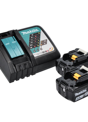 Martillo combinado a batería Makita DHR 202 RM 18 V 2,0 J SDS Plus + 2x baterías 4,0 Ah + cargador