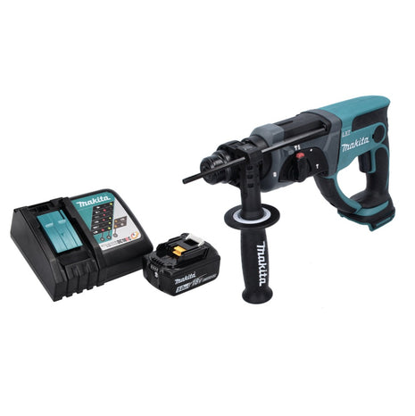 Makita DHR 202 RT1 Akku Kombihammer 18 V 2,0 J SDS Plus + 1x Akku 5,0 Ah + Ladegerät