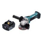 Amoladora angular sin cable Makita DGA 452 F1 18 V 115 mm + 1x batería recargable 3,0 Ah - sin cargador