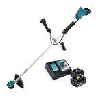 Makita DUR 368 ARM decespugliatore a batteria 36 V ( 2 x 18 V ) a due impugnature brushless + 2x batteria 4,0 Ah + caricabatterie