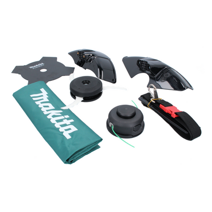 Makita DUR 368 APM Akumulatorowa wykaszarka szczotkowa 36 V ( 2 x 18 V ) dwuręczna bezszczotkowa + 2x akumulator 4,0 Ah + ładowarka