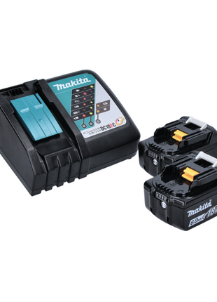 Makita DUR 368 ARG Akku Freischneider 36 V ( 2 x 18 V ) Zweihandgriff Brushless + 2x Akku 6,0 Ah + Ladegerät