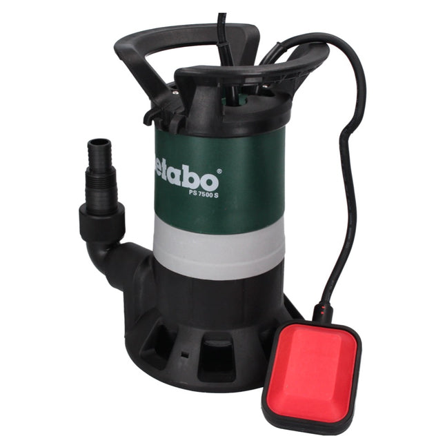 Metabo PS 7500 S Bomba eléctrica sumergible para aguas residuales 450 W 7.500 l/h 5 m profundidad ( 0250750000 )