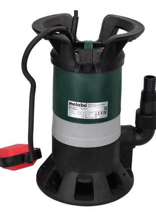 Pompe submersible électrique pour eaux usées Metabo PS 7500 S 450 W 7 500 l/h 5 m de profondeur (0250750000)