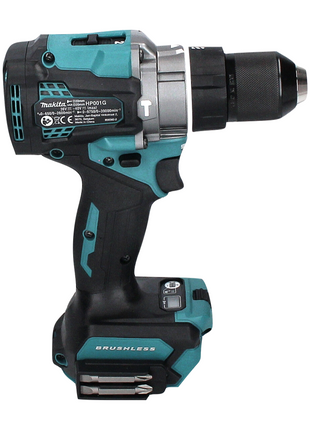 Perceuse à percussion sans fil Makita HP 001 GZ01 40 V max. 140 Nm XGT Brushless + Makpac - sans batterie, sans chargeur