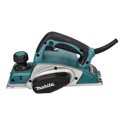 Makita KP 0800 Rabot à feuillure / rabot électrique 620 W 82 mm + lame réversible - sans mallette