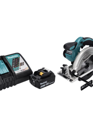 Makita DSS 611 RT1 scie circulaire sur batterie 18 V 165 mm + 1x batterie 5,0 Ah + chargeur