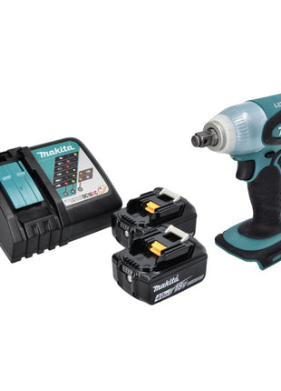 Makita DTW 251 RM Akku Schlagschrauber 18 V 230 Nm 1/2" + 2x Akku 4,0 Ah + Ladegerät