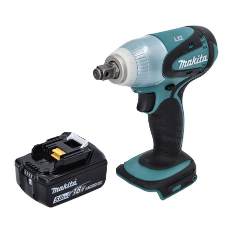 Makita DTW 251 T1 akumulatorowy klucz udarowy 18 V 230 Nm 1/2" + 1x akumulator 5,0 Ah - bez ładowarki