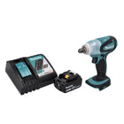 Makita DTW 251 RT1 Atornillador de impacto inalámbrico 18 V 230 Nm 1/2