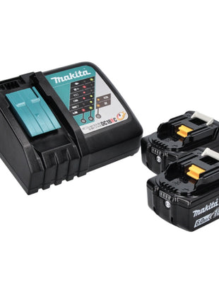 Makita DTW 251 RG Atornillador de impacto inalámbrico 18 V 230 Nm 1/2" + 2x baterías 6,0 Ah + cargador