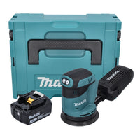 Makita DBO 180 M1J Akku Exzenterschleifer 18 V 125 mm + 1x Akku 4,0 Ah + Makpac - ohne Ladegerät - Toolbrothers