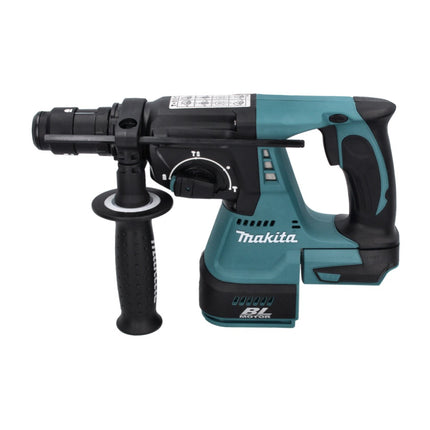 Taladro percutor a batería Makita DHR 243 RM1J 18 V 2,0 J SDS plus sin escobillas + 1x batería 4,0 Ah + cargador + Makpac