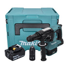 Makita DHR 243 T1J Akku Bohrhammer 18 V 2,0 J SDS plus Brushless + 1x Akku 5,0 Ah + Makpac - ohne Ladegerät