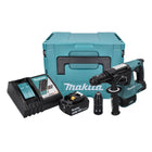 Makita DHR 243 RT1J Cordless Hammer Drill 18 V 2.0 J SDS plus Brushless + 1x rechargeable battery 5.0 Ah + charger + Makpac