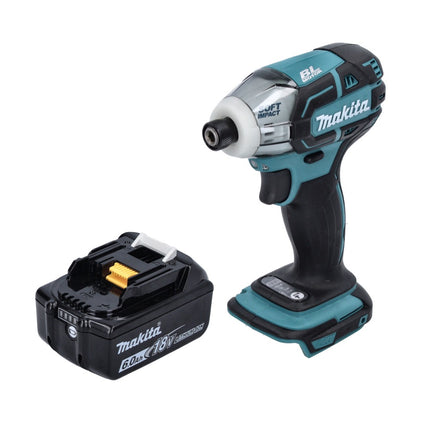 Makita DTS 141 G1 cordless impulse screwdriver 18 V 40 Nm 1/4" brushless + 1x rechargeable battery 6.0 Ah - without charger