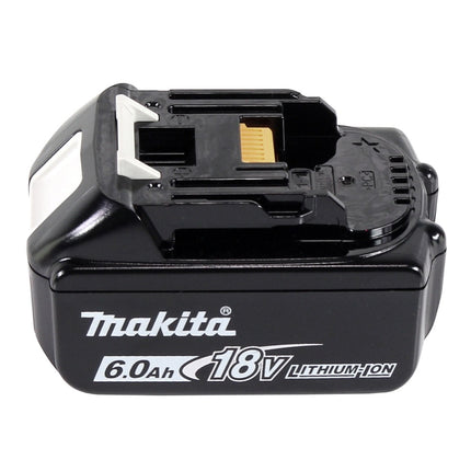 Makita DTS 141 G1 cordless impulse screwdriver 18 V 40 Nm 1/4" brushless + 1x rechargeable battery 6.0 Ah - without charger