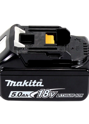 Makita DTS 141 T1J destornillador de impulso inalámbrico 18 V 40 Nm 1/4" sin escobillas + 1x batería 5,0 Ah + Makpac - sin cargador