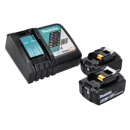 Makita DTS 141 RTJ Visseuse à impulsions sans fil 18 V 40 Nm 1/4" Brushless + 2x batterie 5,0 Ah + chargeur + Makpac