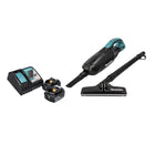 Makita DCL 182 RF B Akku Staubsauger 18 V Schwarz + 2x Akku 3,0 Ah + Ladegerät - Toolbrothers