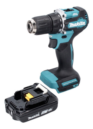 Makita DDF 487 A1 Akku Bohrschrauber 18 V 40 Nm Brushless + 1x Akku 2,0 Ah - ohne Ladegerät