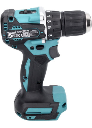 Makita DDF 487 RA1 taladro atornillador inalámbrico 18 V 40 Nm sin escobillas + 1x batería 2,0 Ah + cargador