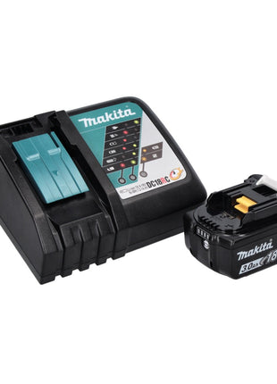 Makita DBN 500 RF1J Akku Stauchkopfnagler 18 V 15-50 mm + 1x Akku 3,0 Ah + Ladegerät + Makpac