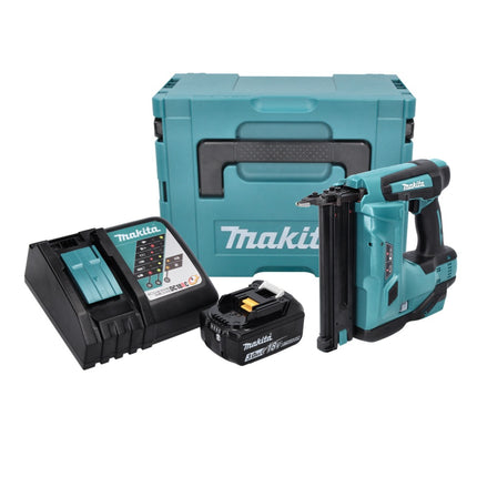 Chiodatrice a batteria Makita DBN 500 RF1J, 15-50 mm, 18 V + 1x batteria 3,0 Ah + Makpac + caricabatterie