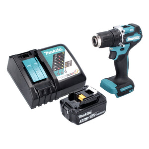 Makita DDF 487 RF1 Akku Bohrschrauber 18 V 40 Nm Brushless + 1x Akku 3,0 Ah + Ladegerät