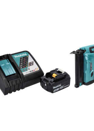 Makita DBN 500 RM1 Akku Stauchkopfnagler 18 V 15-50 mm + 1x Akku 4,0 Ah + Ladegerät