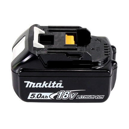 Makita DBN 500 T1 18 V chiodatrice a batteria - 15-50 mm + 1x batteria 5,0 Ah - senza caricabatterie