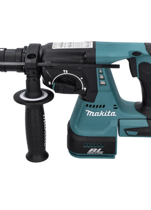 Taladro percutor inalámbrico Makita DHR 243 RF 18 V SDS plus sin escobillas + 2x baterías 3,0 Ah + cargador