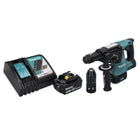 Taladro percutor a batería Makita DHR 243 RT1 18 V SDS plus sin escobillas + 1x batería 5,0 Ah + cargador