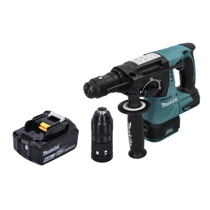 Makita DHR 243 G1 Cordless Hammer Drill 18 V SDS plus Brushless + 1x battery 6,0 Ah - without charger