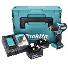 Makita DDF 487 RTJ Akku Bohrschrauber 18 V 40 Nm Brushless + 2x Akku 5,0 Ah + Ladegerät + Makpac - Toolbrothers