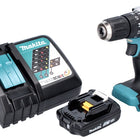 Makita DHP 487 RA1 cordless impact drill 18 V 40 Nm brushless + 1x rechargeable battery 2.0 Ah + charger